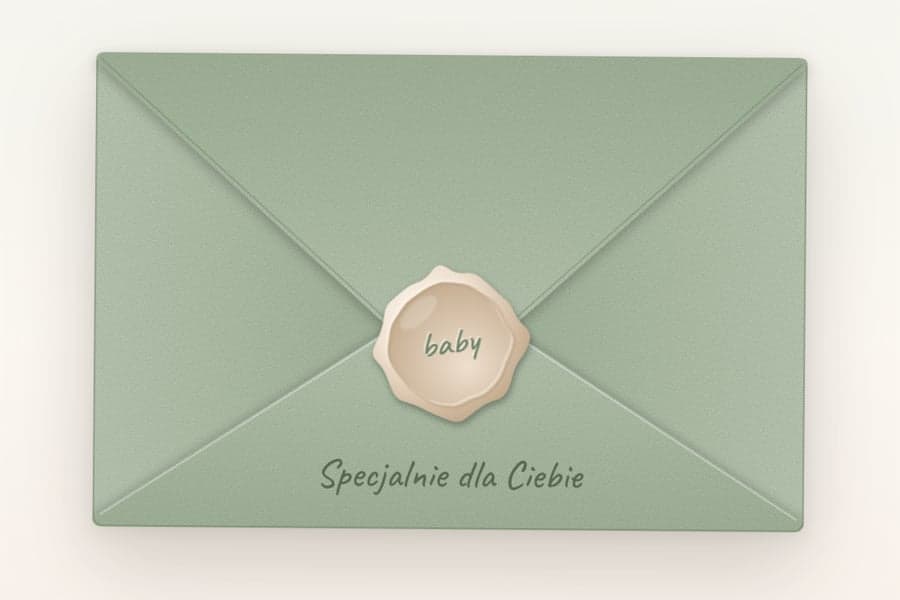 Invitation on a phone screen — Ola's baby shower